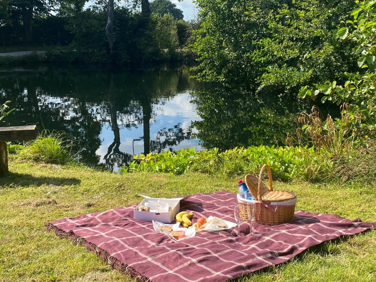 Kingfisher Cabin - Wild Escapes Wrenbury Off Grid Glamping - Ages 12 And Over Baddiley Ngoại thất bức ảnh